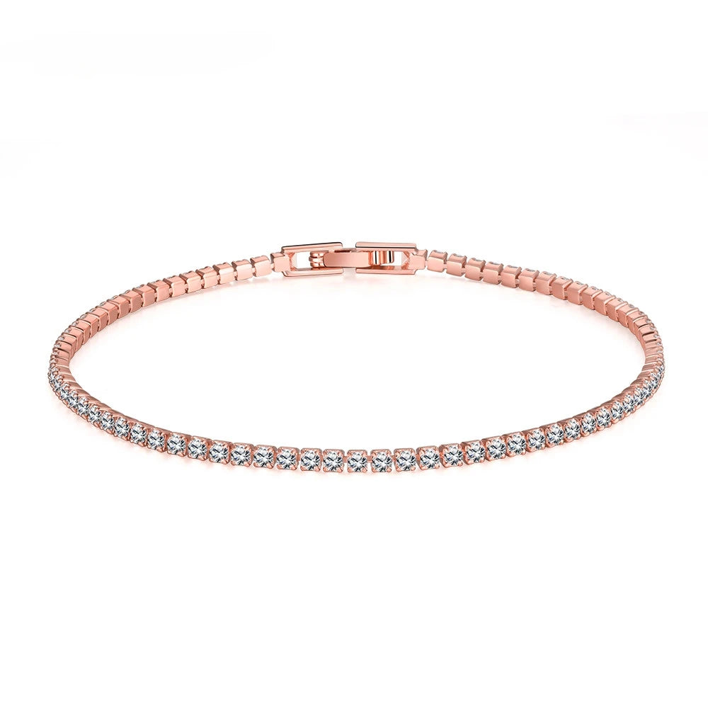 SAIYE Solid Moissanite Tennis Bracelet