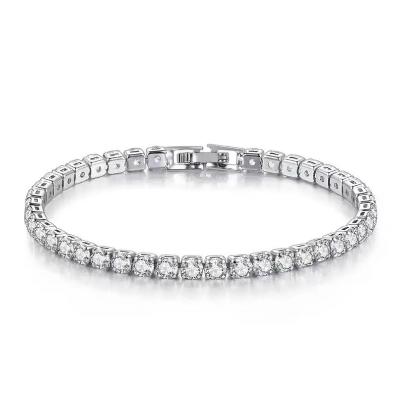 SAIYE Solid Moissanite Tennis Bracelet