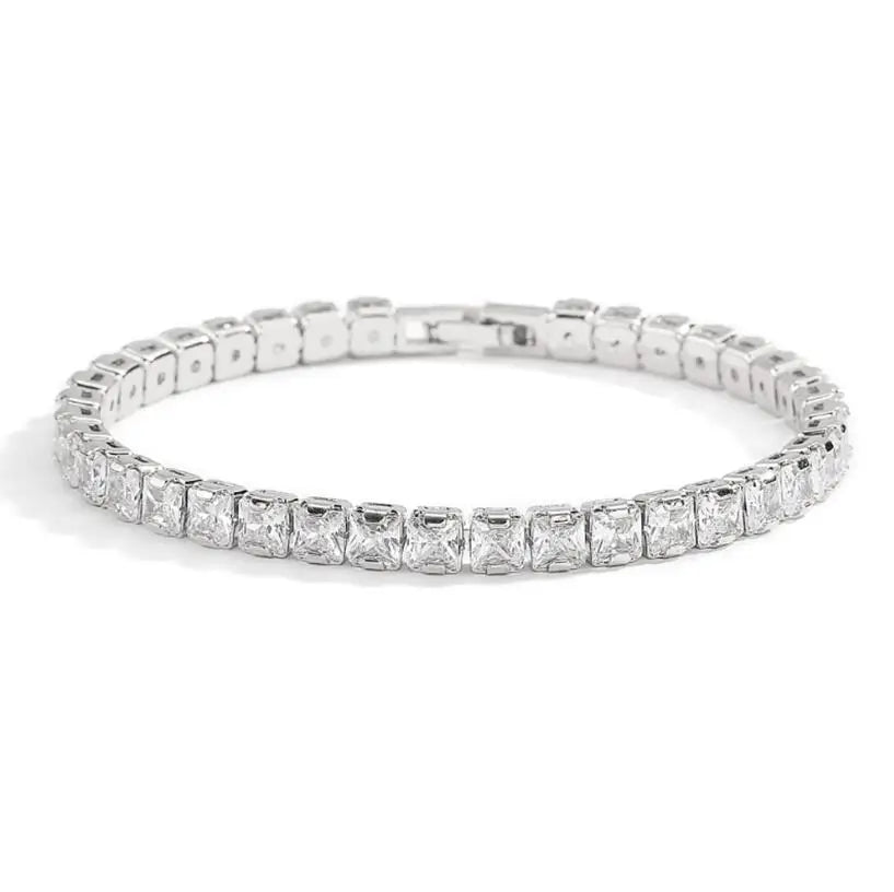 SAIYE Solid Moissanite Tennis Bracelet