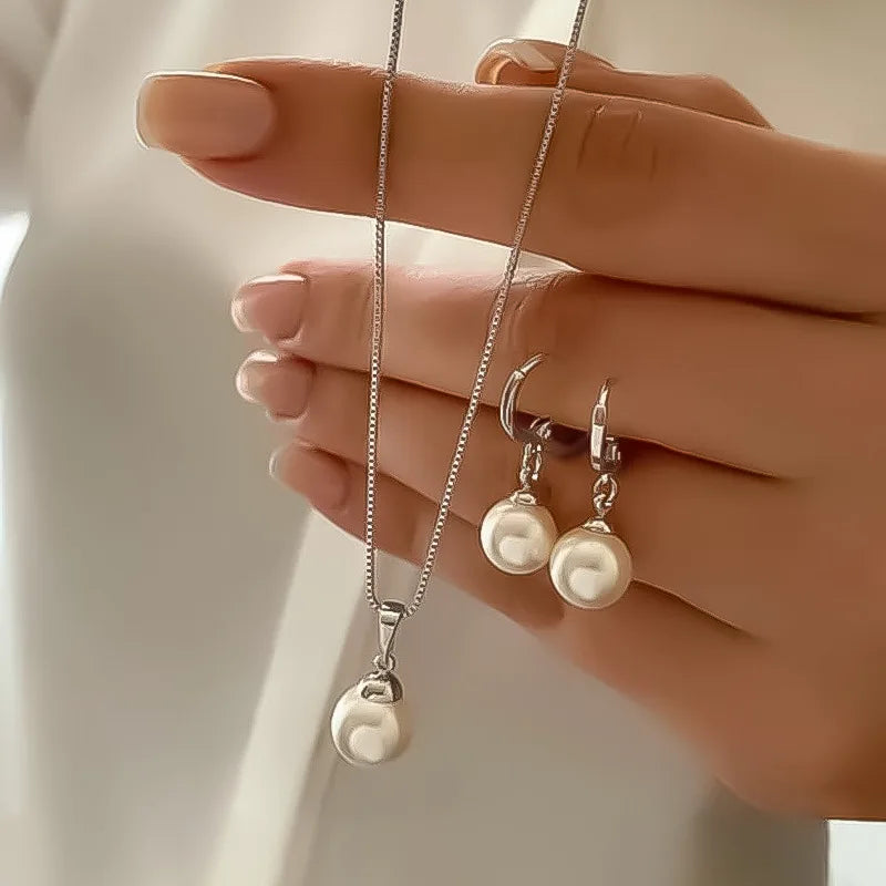 Fashion Pearl Jewelry Set