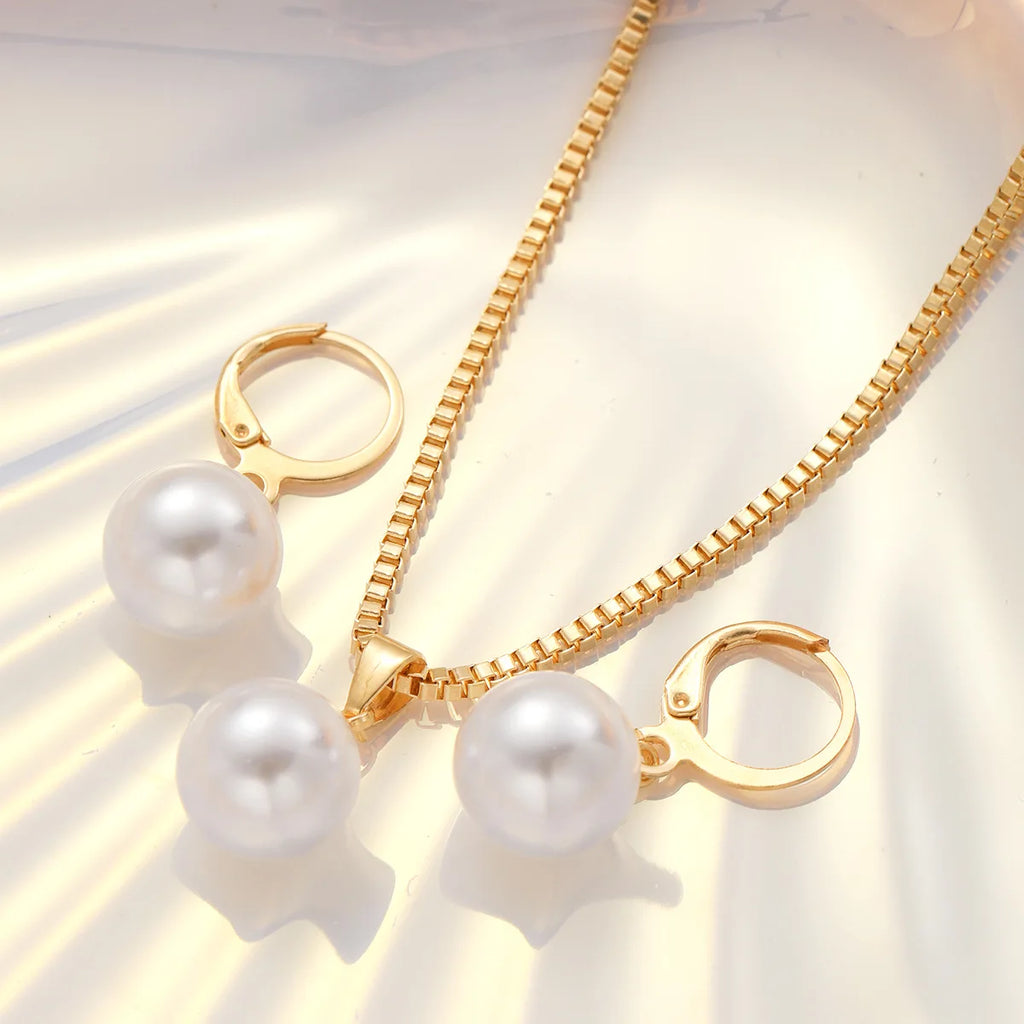 Fashion Pearl Jewelry Set