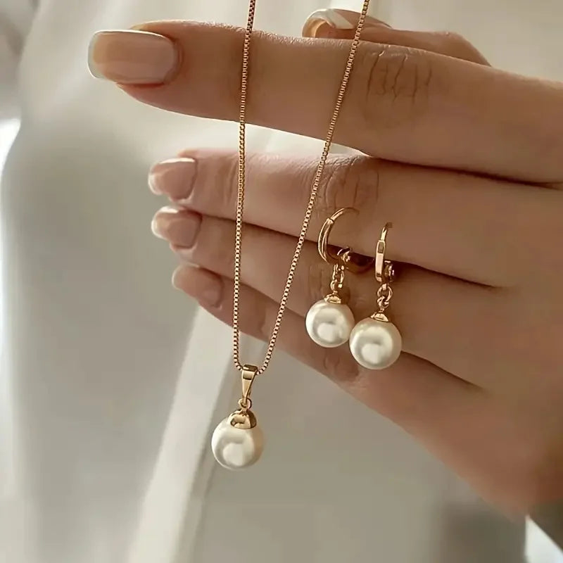 Fashion Pearl Jewelry Set